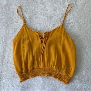 Scrunched Crop Top